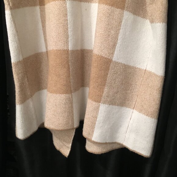 NWT Steve Madden checkered sleeveless long cardigan with pockets XL - Picture 10 of 10